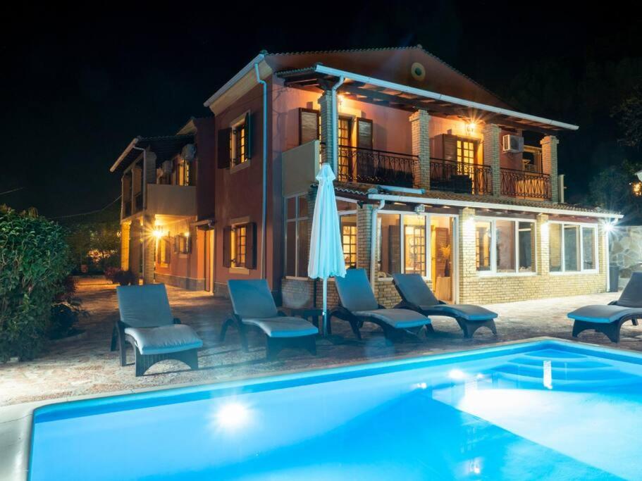 Poli House Family Villa W/ Pool Corfu  Extérieur photo