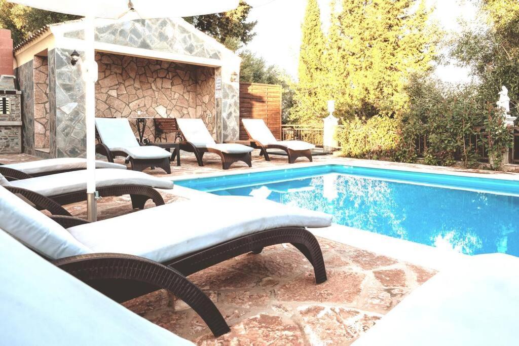 Poli House Family Villa W/ Pool Corfu  Extérieur photo